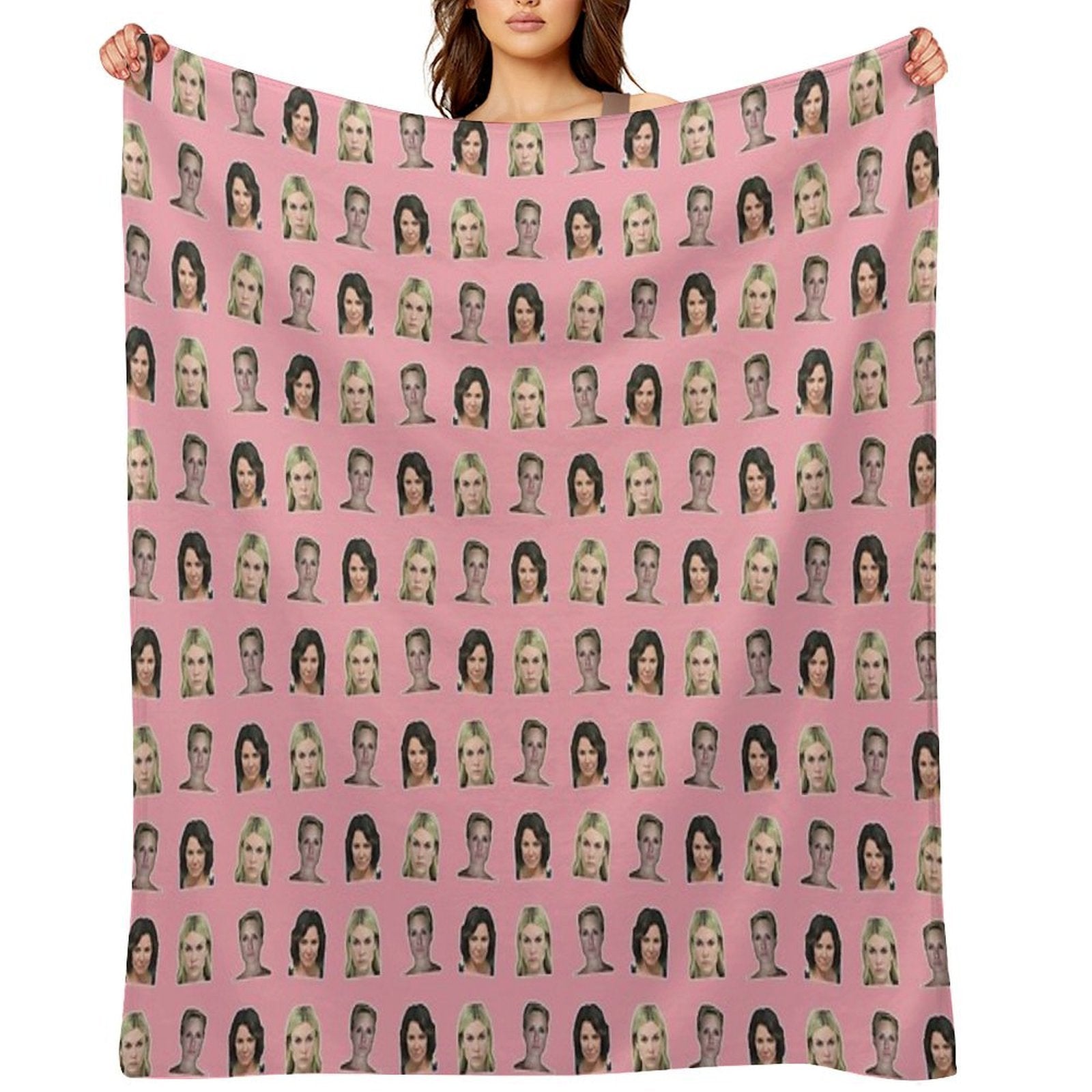 The Mugshot Housewives of New York City - For Fans of RHONY And Bravo TV All-season Throw Blanket