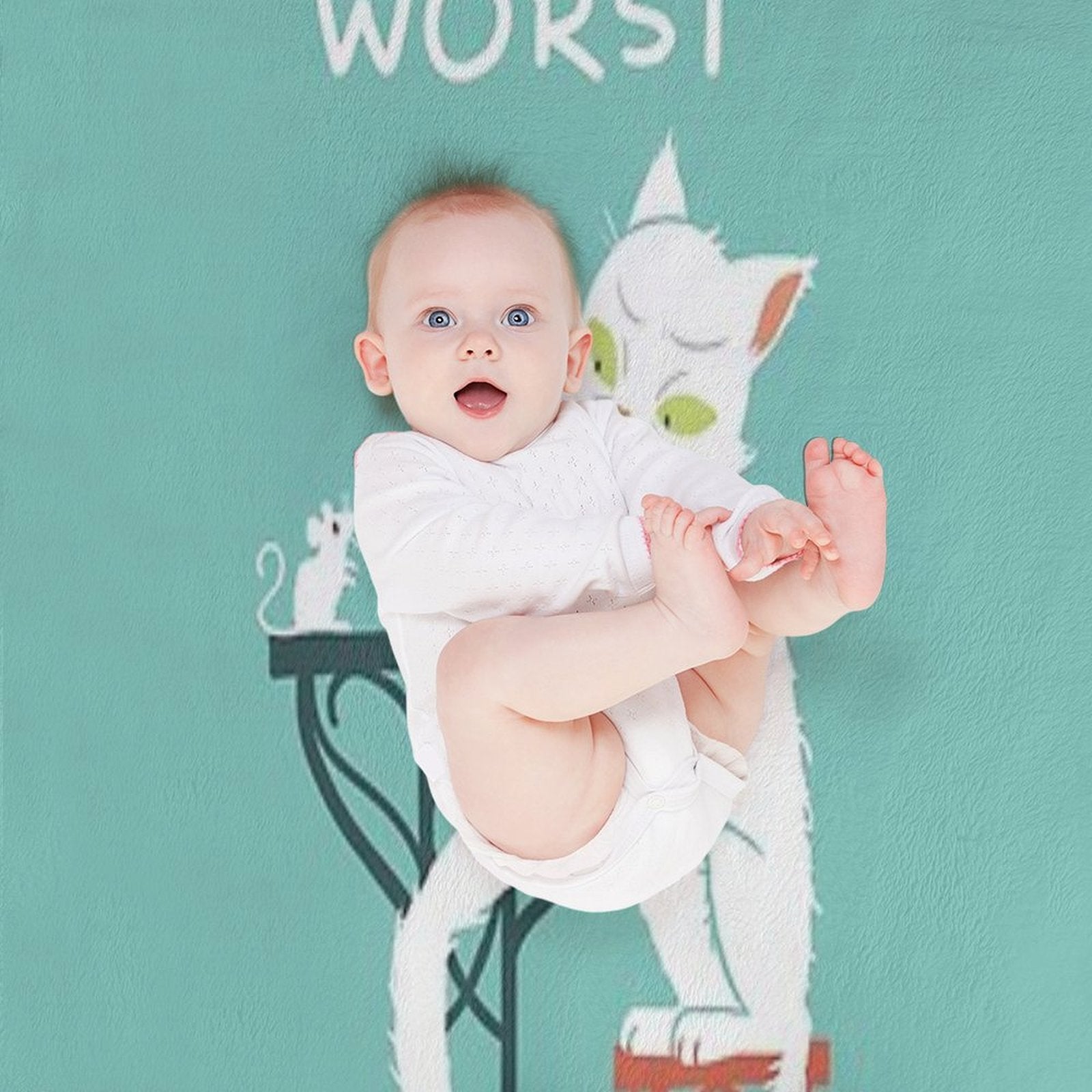 Mornings Are The Worst Comfort Throw Blanket