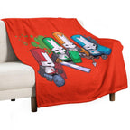 Castle Crashers Velvety-soft Throw Blanket