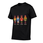 Christmas Nutcracker Funny Christmas Black African American  Graphic-printed T-Shirt