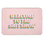 Welcome to The Shitshow The Rainbow Edition  Anti-Trip Bath Mat