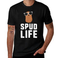 Spud Life Funny Potato Food Humor Vegetable Gift  Vintage-inspired T-Shirt