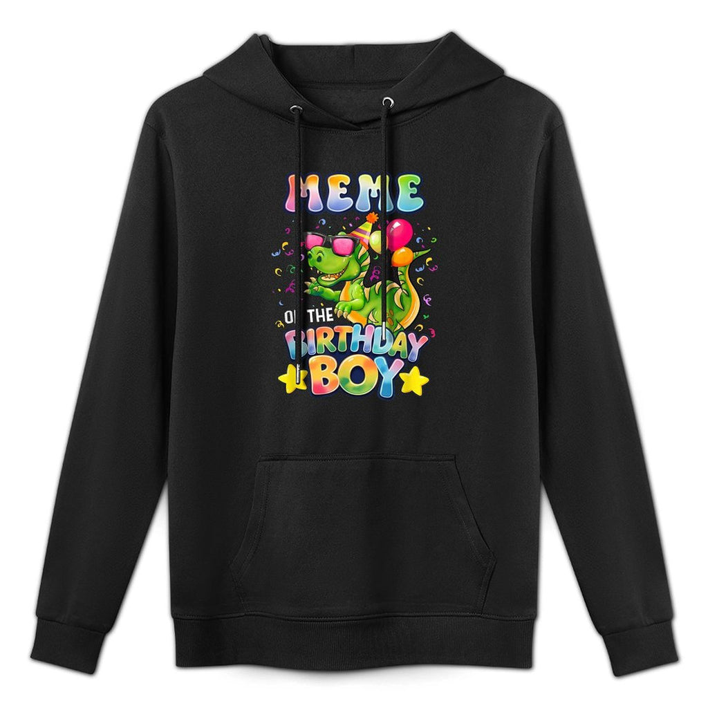 Meme Of The Birthday Boy Family Matching Dinosaur Squad Casual Wear Hoodie