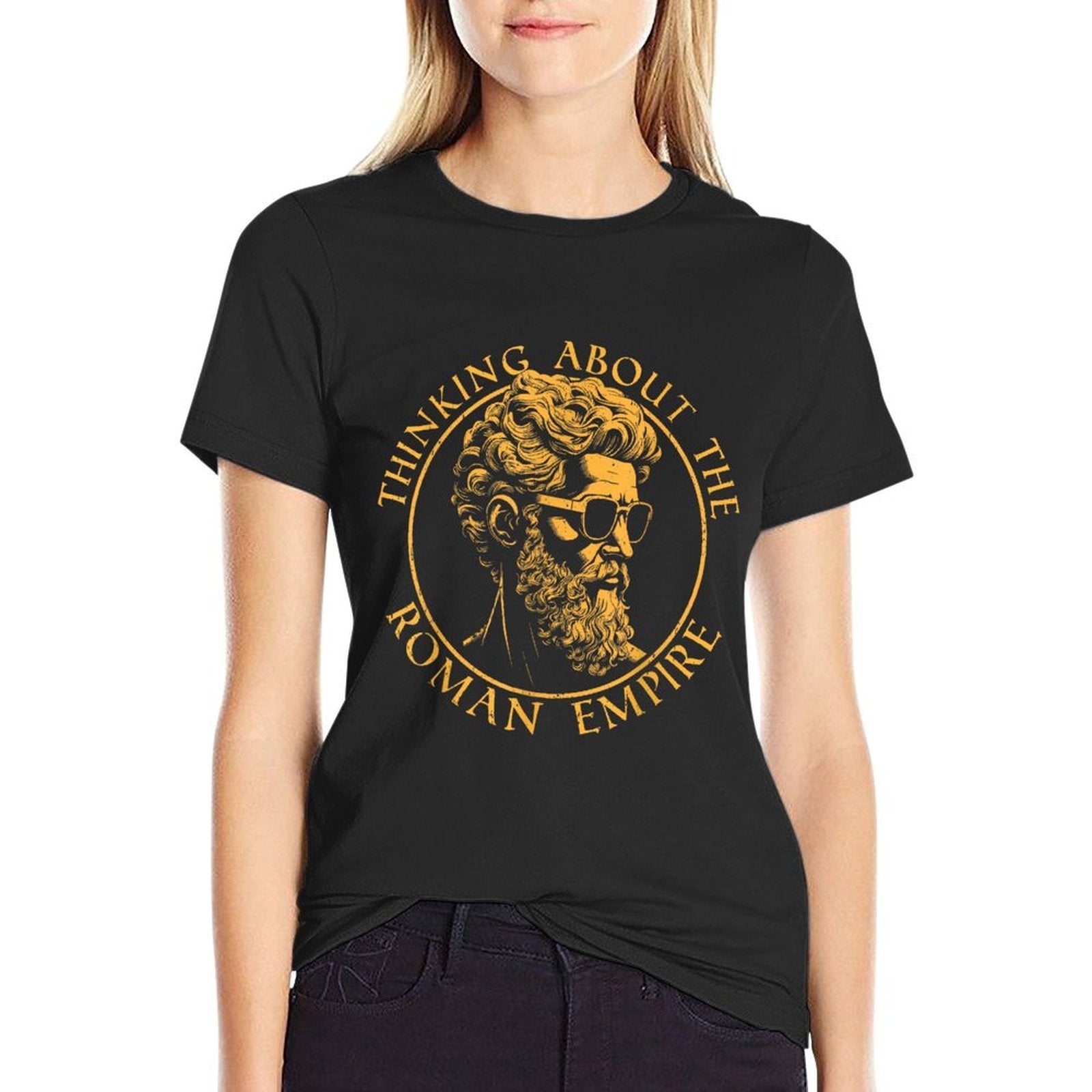 Thinking About The Roman Empire Funny History Meme  Breathable T-Shirt