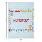 Monopoly Premium Throw Blanket