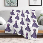 Baby Littlefoot Land Before Time Travel-friendly Throw Blanket