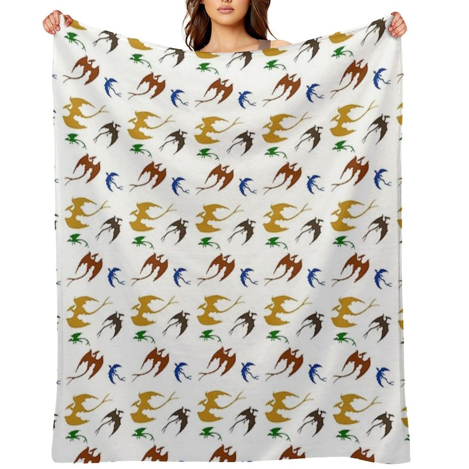 Dragons Anti-pilling Throw Blanket