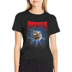 Funny Ibuprofen Cat Hilarious Cat Meme Women Men Kids  Lightweight T-Shirt