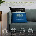 The Practitioners Goods And Services Tax, Annotated Soft Style Accent Throw Pillow