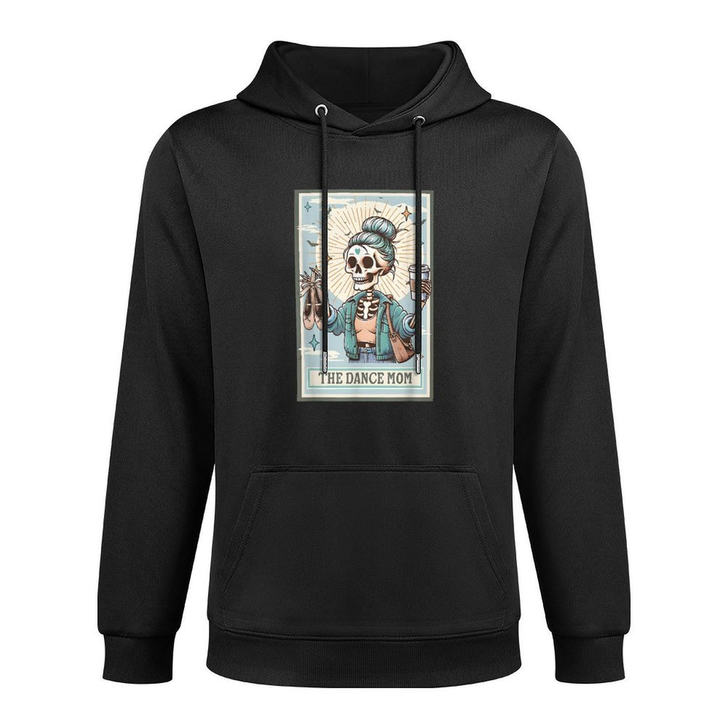 The Dance Mom Skeleton Tarot Card, Dance Mama Mother's Day Versatile Streetwear Hoodie