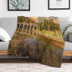 Coalbrookdale Viaduct Durable Throw Blanket