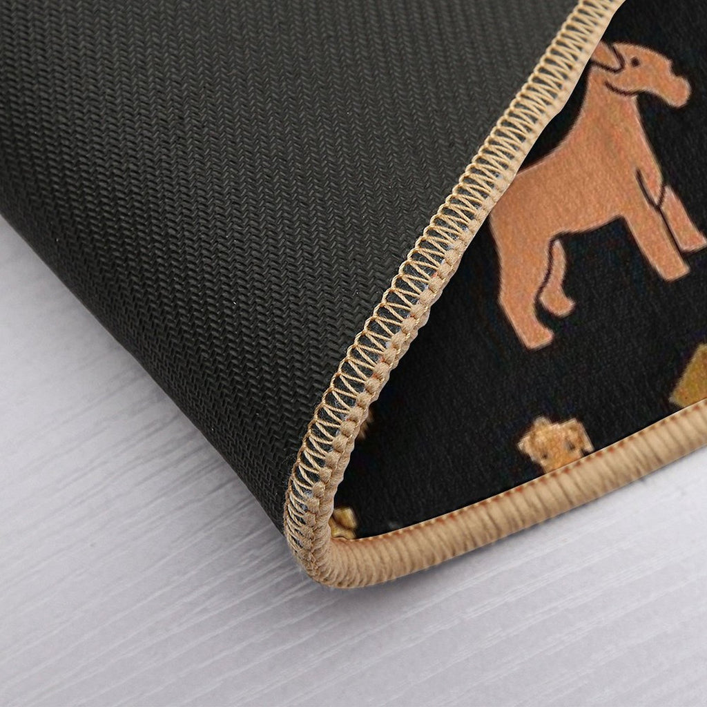 Airedale Terrier  High-Traffic Bath Mat