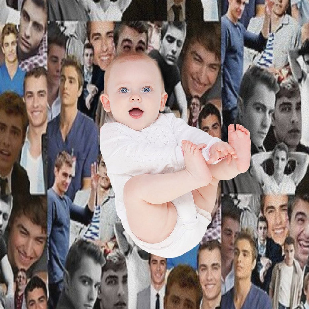 Dave Franco Collage Versatility Throw Blanket