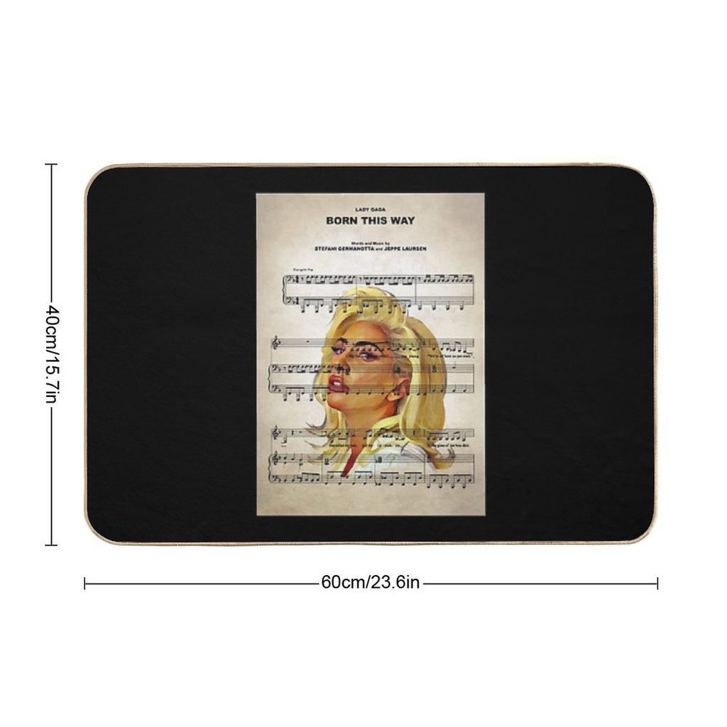 Born This Way  Anti-Trip Bath Mat