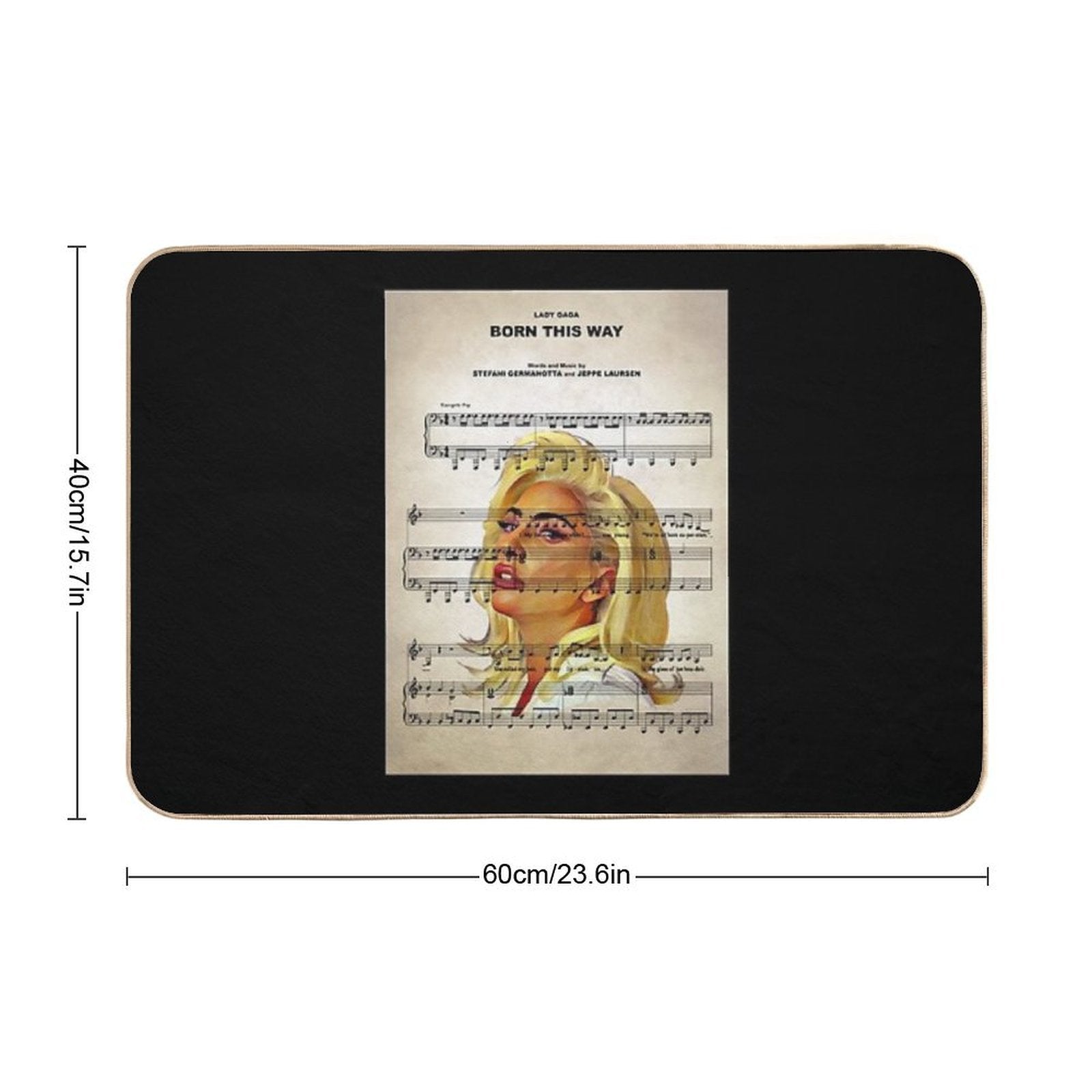 Born This Way  Anti-Trip Bath Mat