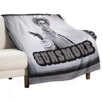 Gunsmoke Film Negative Multi-functional Throw Blanket