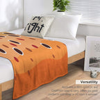 Brown Trout Skin Multi-functional Throw Blanket