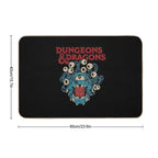 The Dungeons And Dragons Retro Wave  Dirt-Trapping Bath Mat