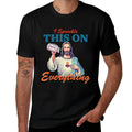 I Sprinkle This On Faith Everything Jesus Meme Saying  Fade-proof Color T-Shirt