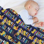 Chemistry LABrador Easy Care Throw Blanket