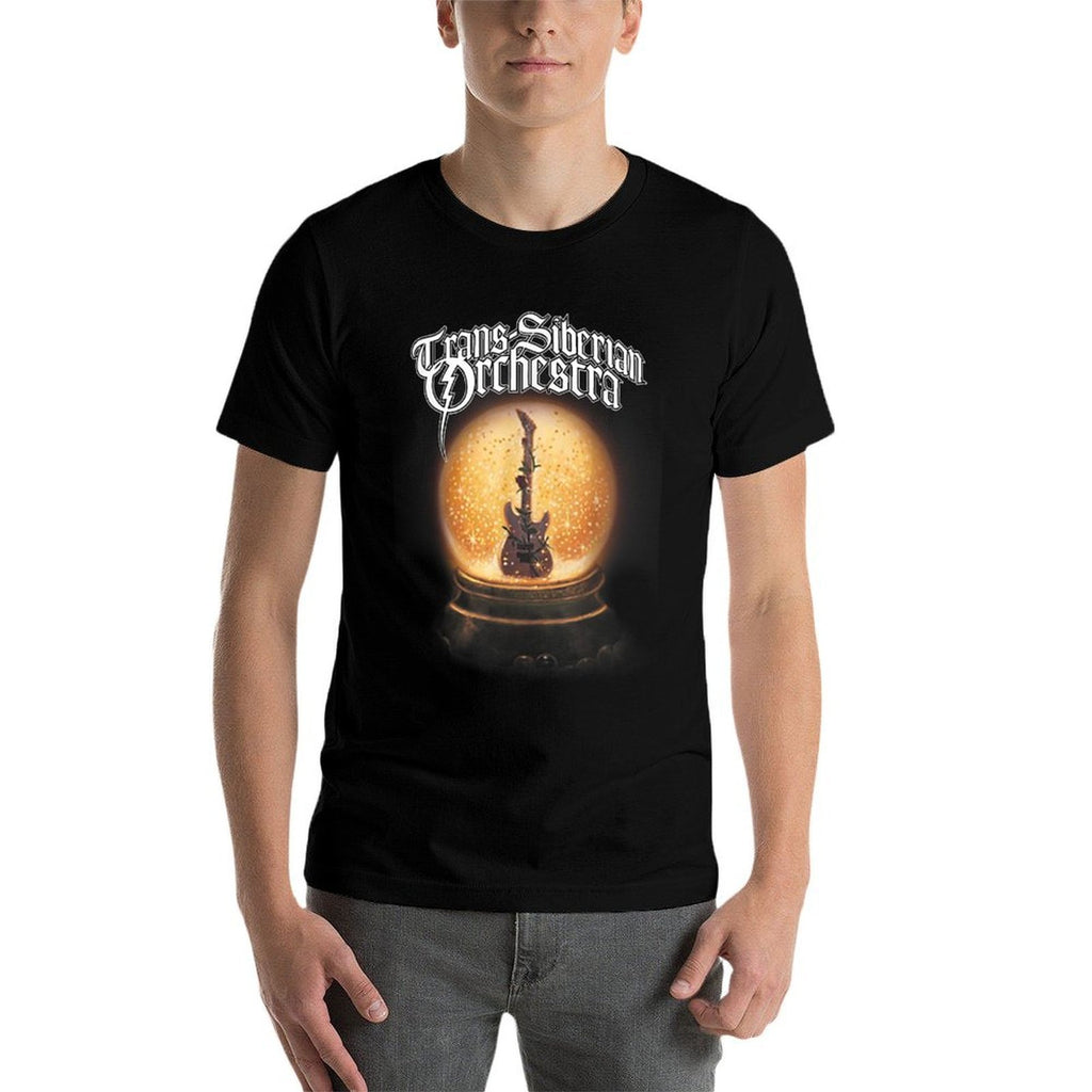 Trans-Siberian Orchestra Official Black for Unisex-Kids, Girls;, Crew Neck, Small  Relaxed-fit T-Shirt