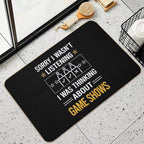 Funny Listening Game Shows TV Show  Rapid-Drying Bath Mat
