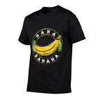 Funny Gift Nana Banana Design  Easy-care T-Shirt