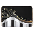 Ivory Keys Piano Music  Non-Slip Bath Mat