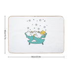 Relaxing Bath  Odorless Bath Mat