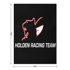 Holden Racing Team Vintage Black Gift-ready Throw Blanket