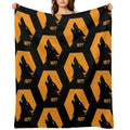 1877 Gold Anti-pilling Throw Blanket