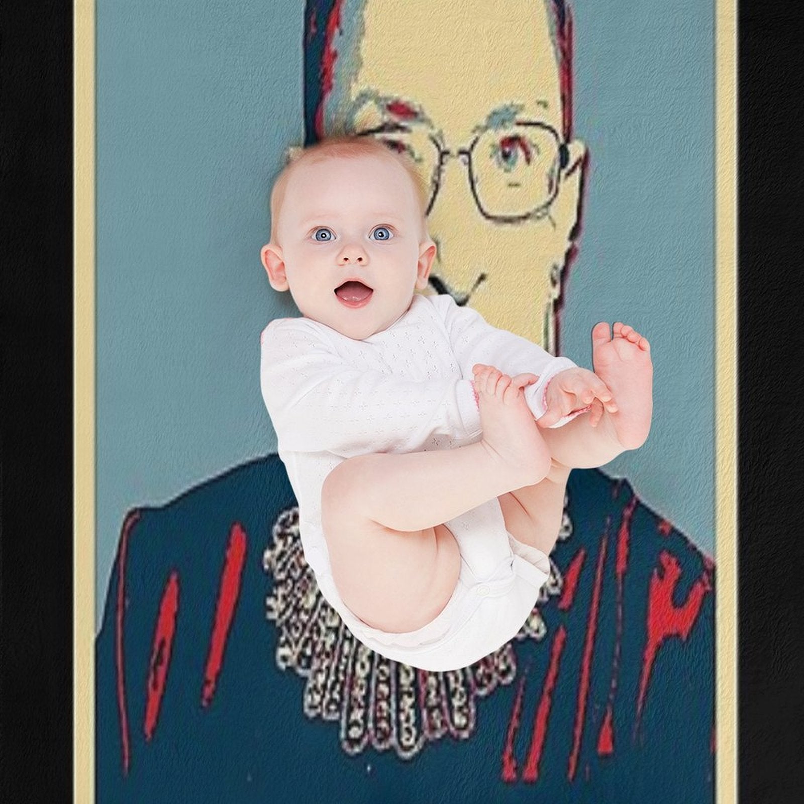 Notorious RBG I DISSENT Quick-dry Throw Blanket