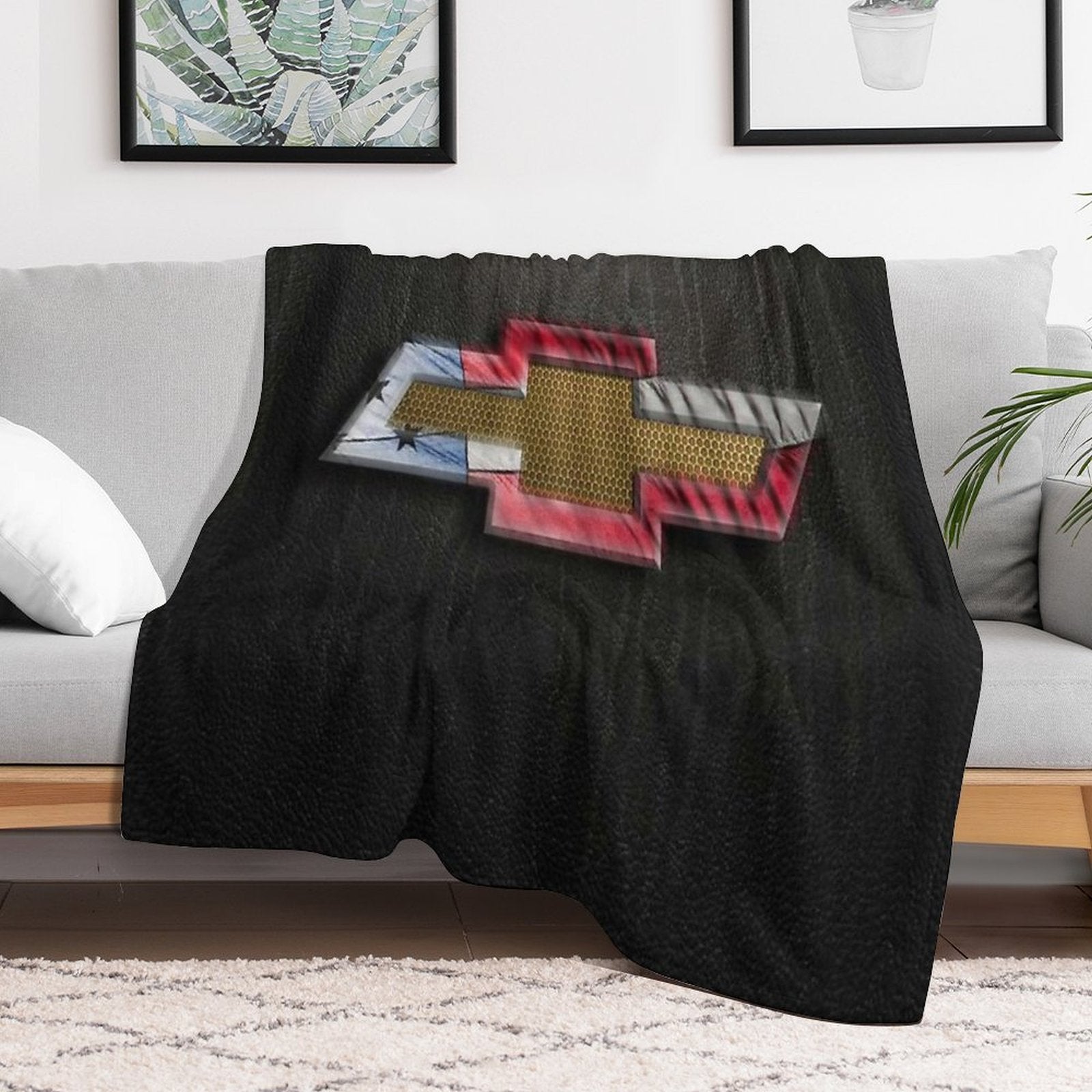 Chevy 3 Gift-ready Throw Blanket