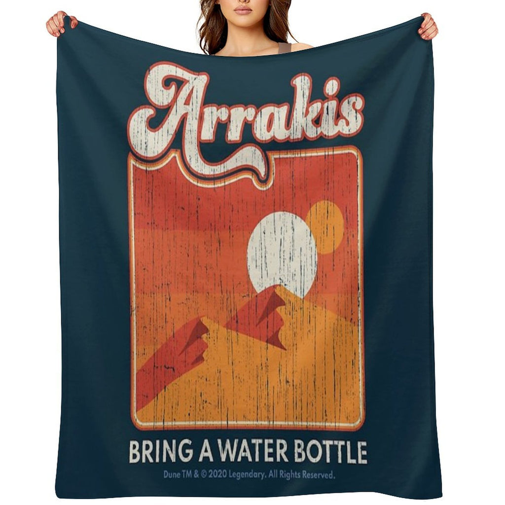 Dune 2020 Arrakis Desert Design Comfort Throw Blanket