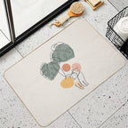 Cat And Plant 36  Multi-Purpose Bath Mat