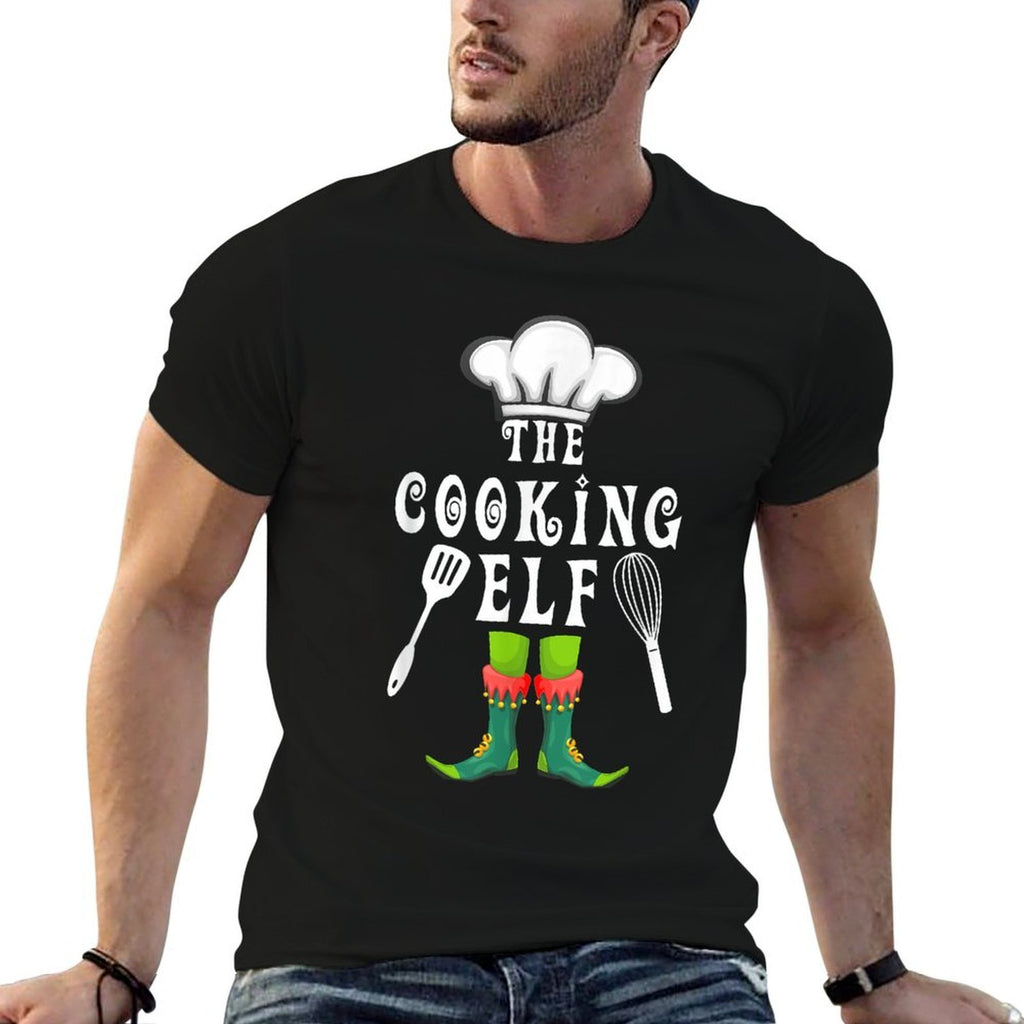 The Cooking Elf Family Matching Group Christmas  Vintage-inspired T-Shirt