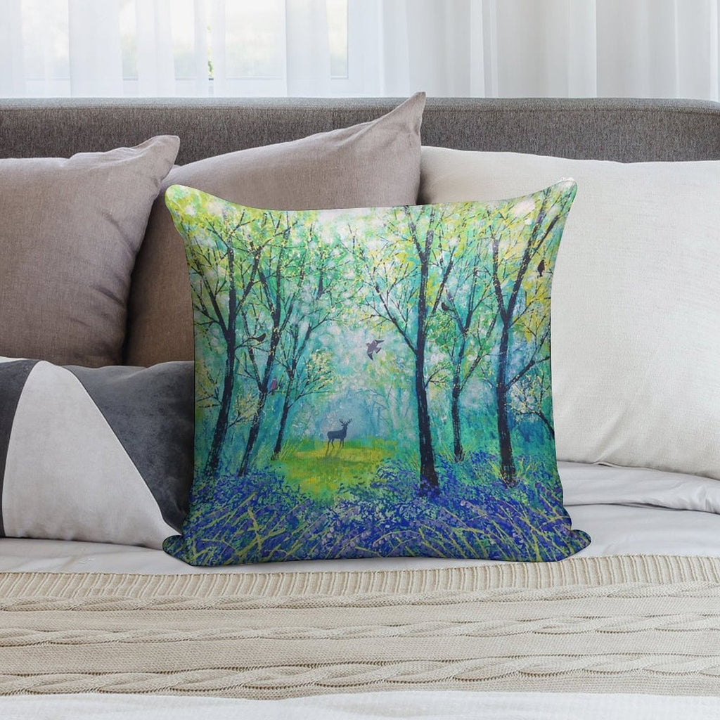 Beyond The Blue Soft Washable Throw Pillow