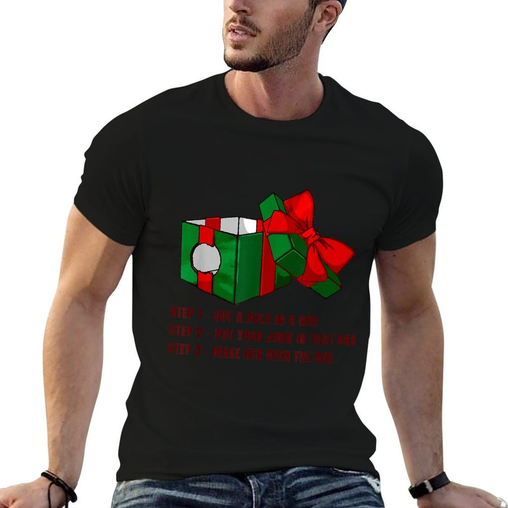 Funny Christmas, DICK IN A BOX Unisex for Men, Women  Breathable T-Shirt