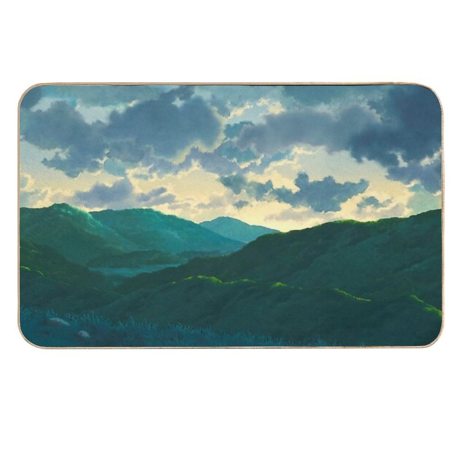 Journey Far to The West  Long-Lasting Bath Mat