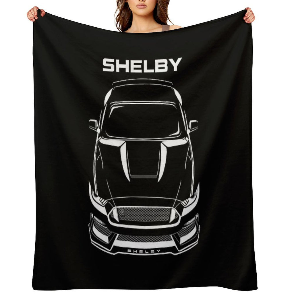 Ford Mustang Shelby GT350 2015 - 2020 Easy Care Throw Blanket