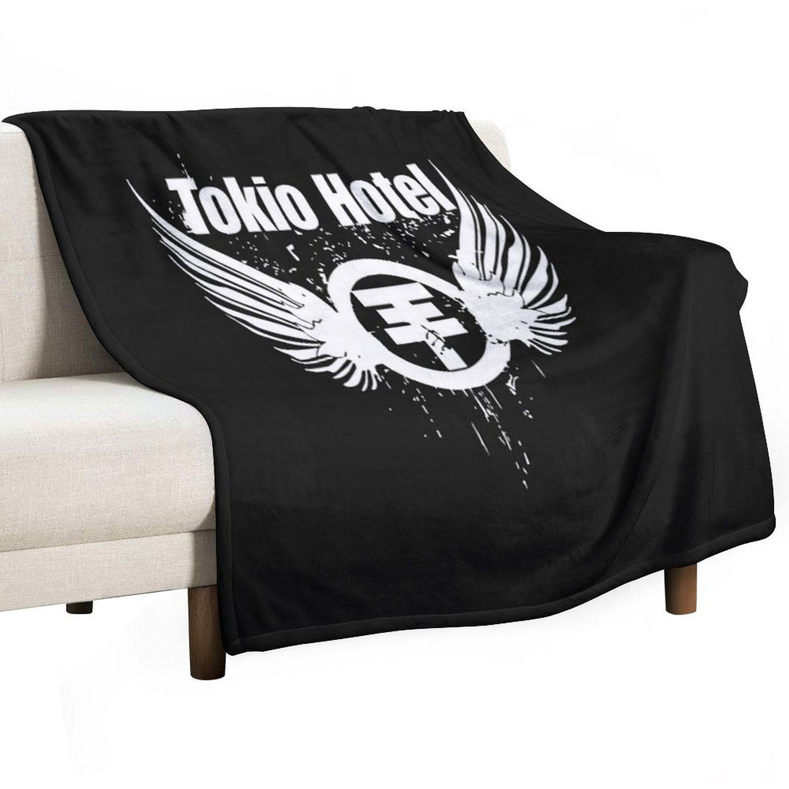Tokio Hotel Merch Tokio Hotel Logo Multi-functional Throw Blanket