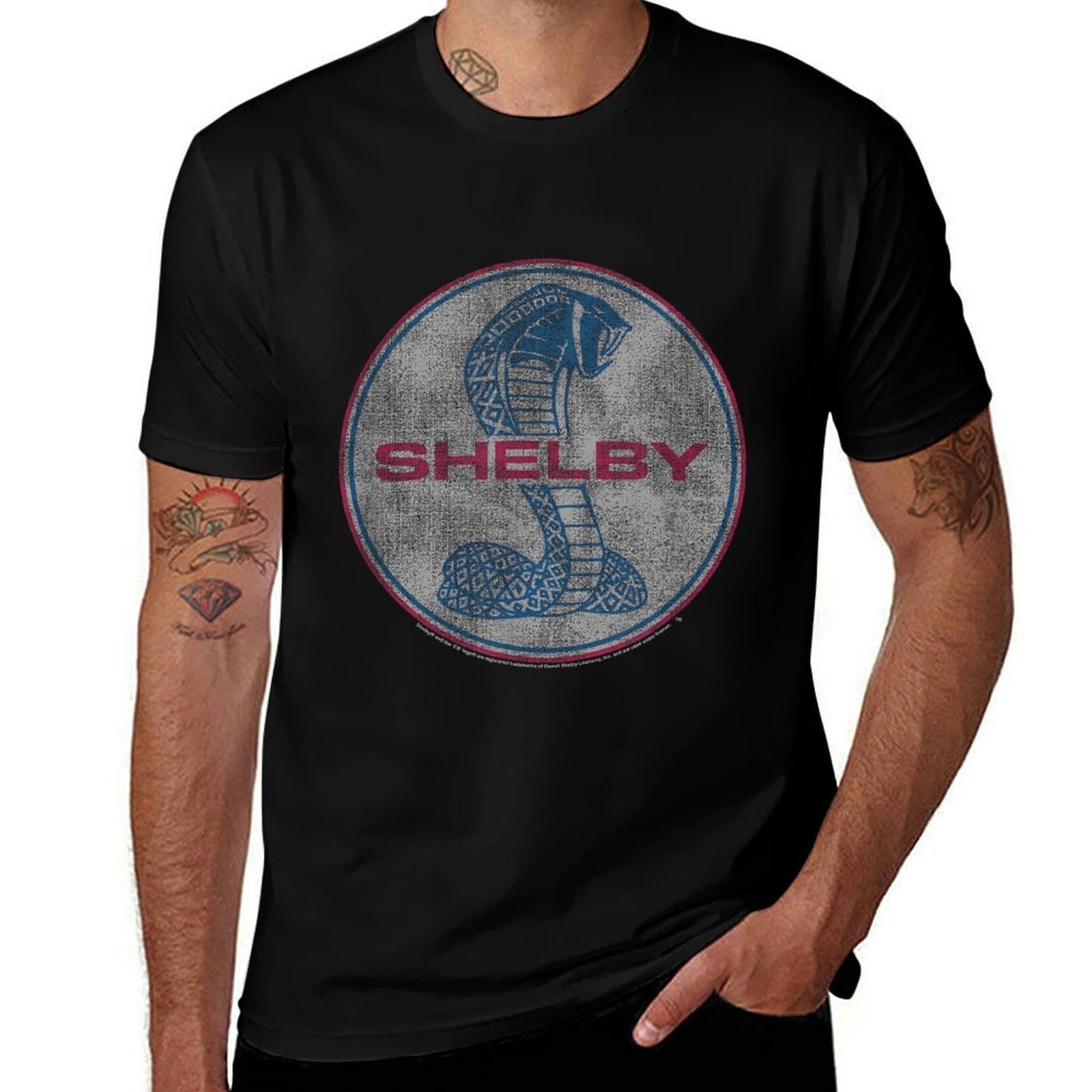 Carroll Shelby Full Color Cobra Comfortable T-Shirt
