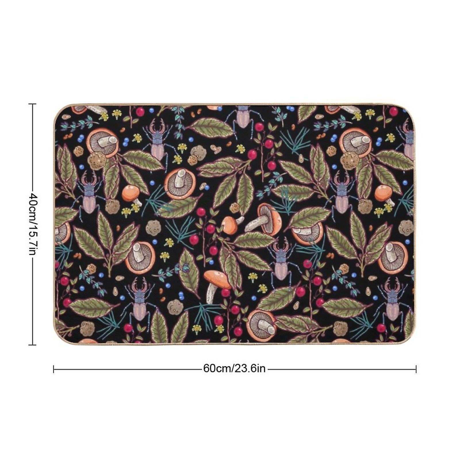 Autumn Vibes Durable Bath Mat