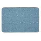 Floating - Ocean Blue  Stain-Proof Bath Mat