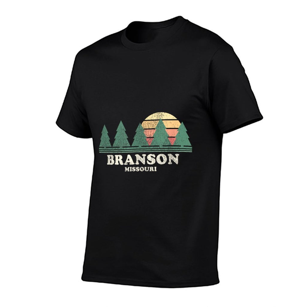Branson MO Vintage Throwback Retro 70s Design  Relaxed-fit T-Shirt