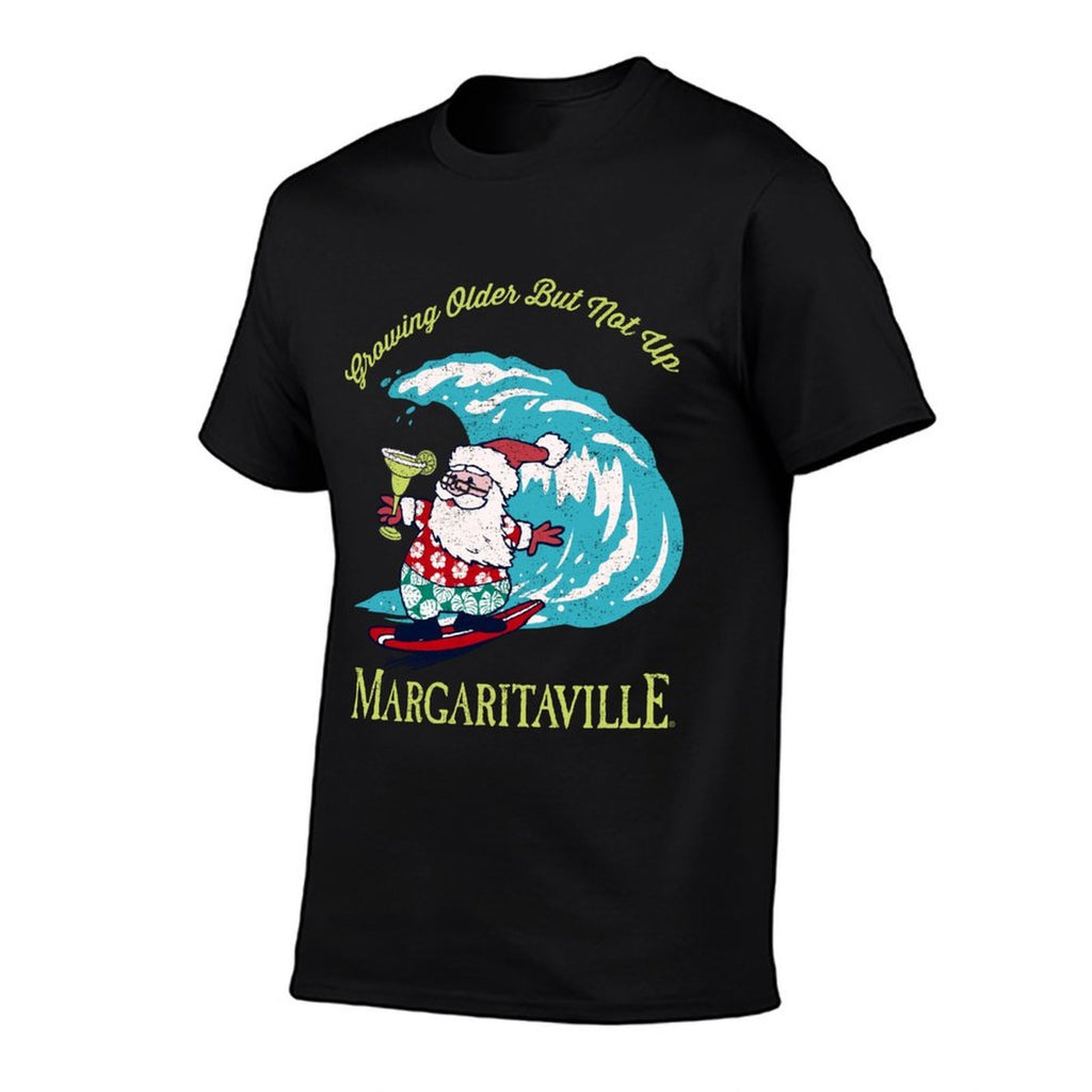 Growing Older But Not Up- Surfing Santa  Odor-resistant T-Shirt