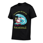 Growing Older But Not Up- Surfing Santa  Odor-resistant T-Shirt
