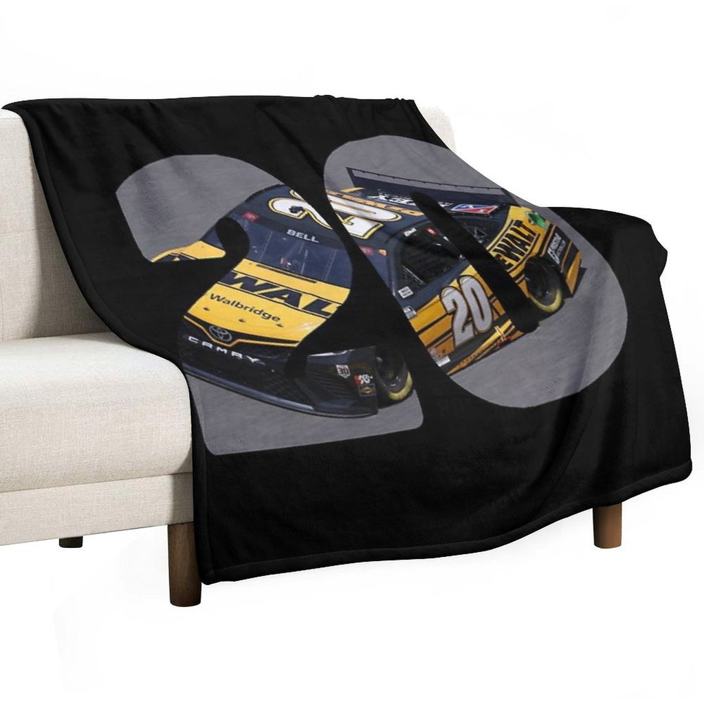 Christopher Bell Car 20 Machine-washable Throw Blanket