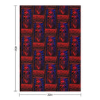 Five Jolting Tales of Horror! Shrink-resistant Throw Blanket