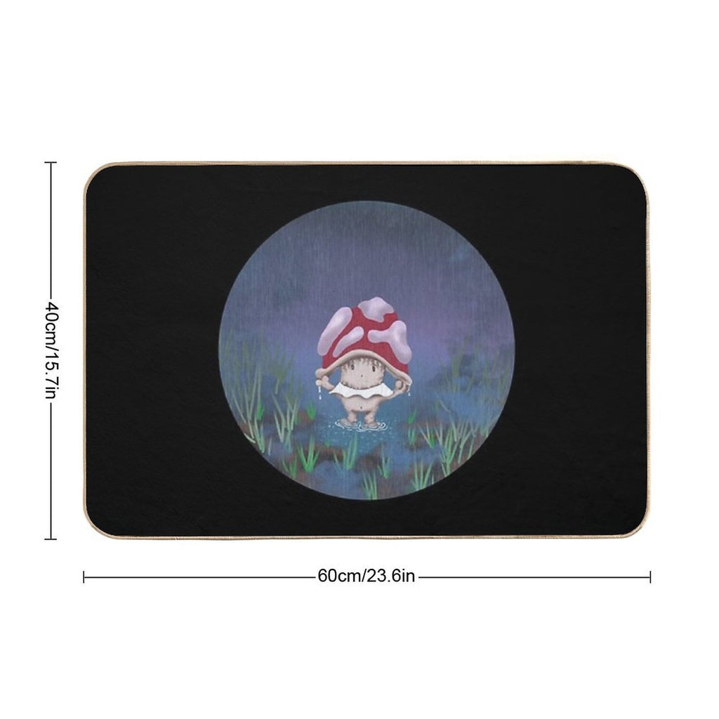 Lost Lil Shroom  Odorless Bath Mat